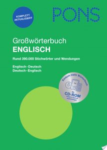 Pons Großwörterbuch Englisch – Deutsch, Deutsch – Englisch