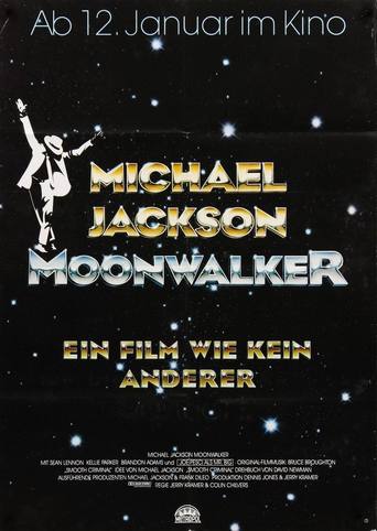 Plakat von "Moonwalker"