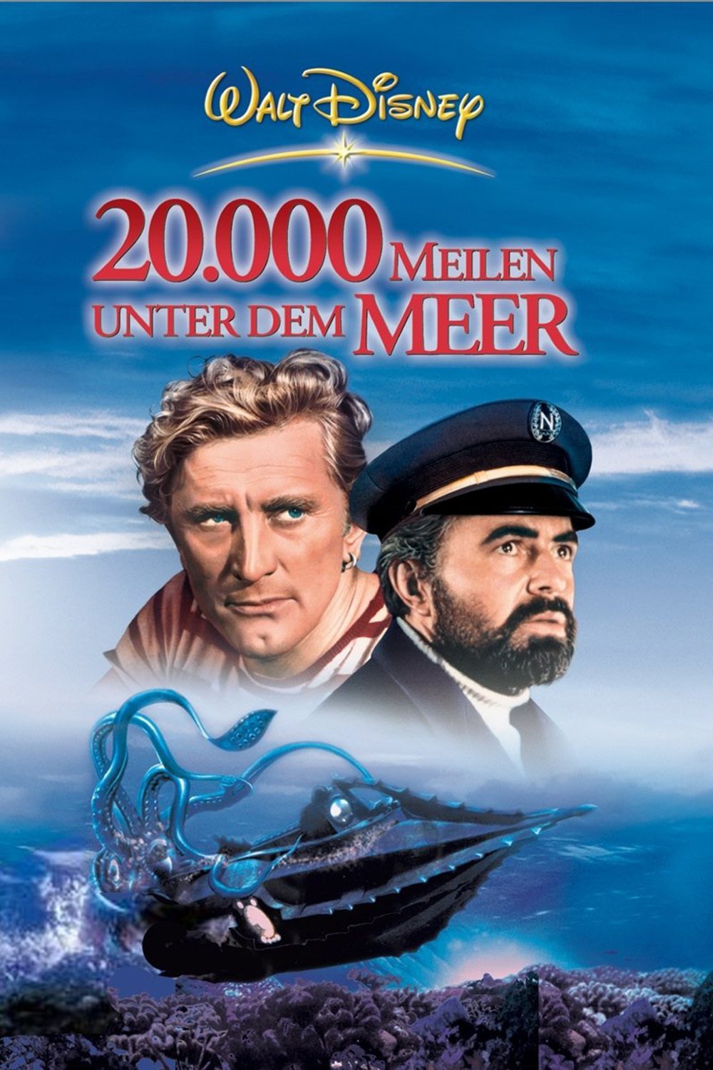 Plakat von "20.000 Meilen unter dem Meer"