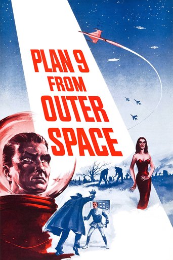 Plakat von "Plan 9 aus dem Weltall"